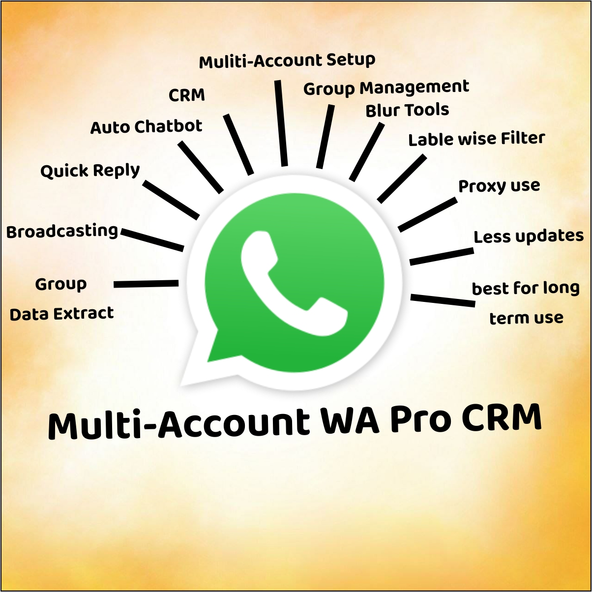 whatsapp Multi-Account WA Pro CRM