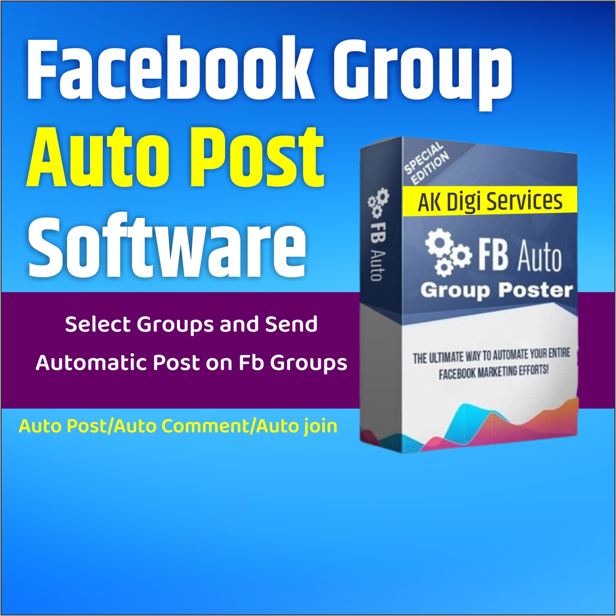 Facebook Group Auto Poster